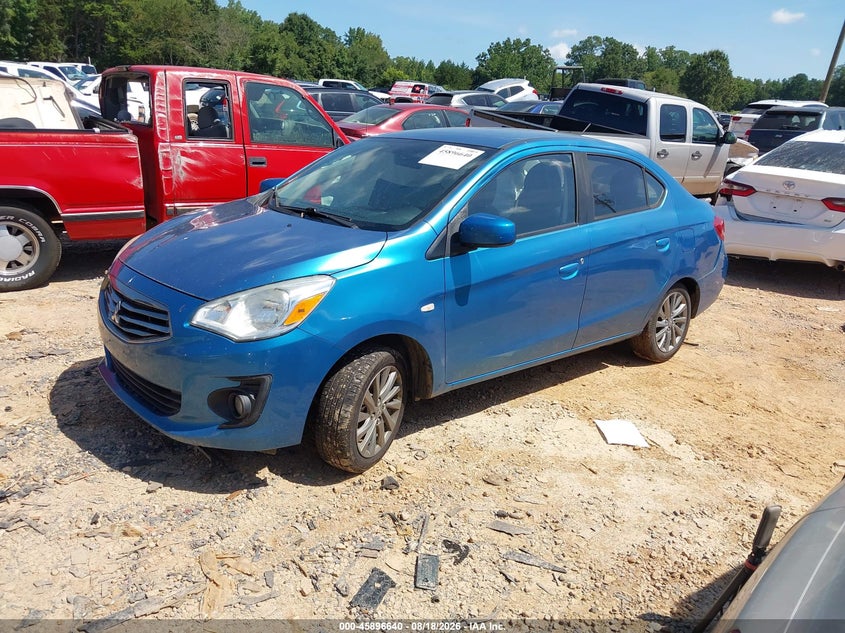 2018 Mitsubishi Mirage, Удар ззаду, IAAI, VIN ML32F3FJ8JHF04300 — фото 2