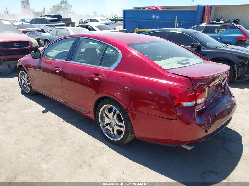 LEXUS GS 430 2006 VIN JTHBN96S565004613