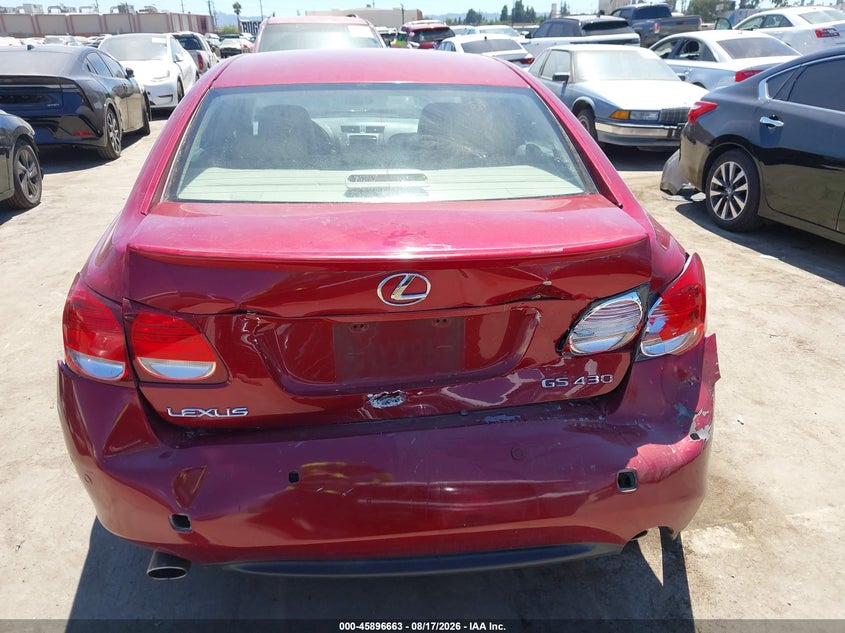 LEXUS GS 430 2006 VIN JTHBN96S565004613