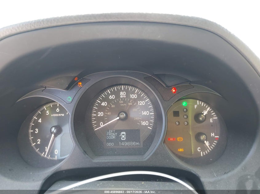 LEXUS GS 430 2006 VIN JTHBN96S565004613