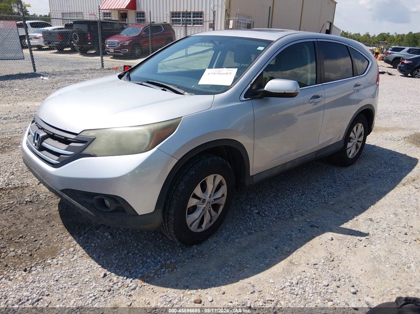 2012 Honda CR-V, Normal Wear & Tear, IAAI, VIN 5J6RM3H5XCL007449 — photo 2