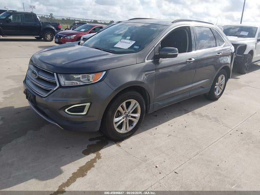 2015 Ford Edge, Удар сзади, IAAI, VIN 02FMTK3J8XFBB8081 — фото 2