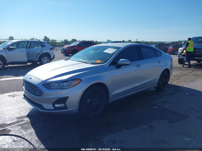 2019 Ford Fusion, Flood, IAAI, VIN 3FA6P0HD7KR159460 — photo 2