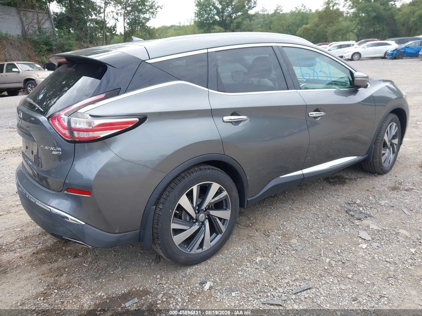 2015 NISSAN MURANO auction photo 4