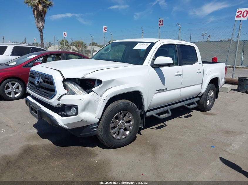 2017 Toyota Tacoma Sr5, Left Front, IAAI, VIN 5TFAX5GN6HX084228 — photo 2