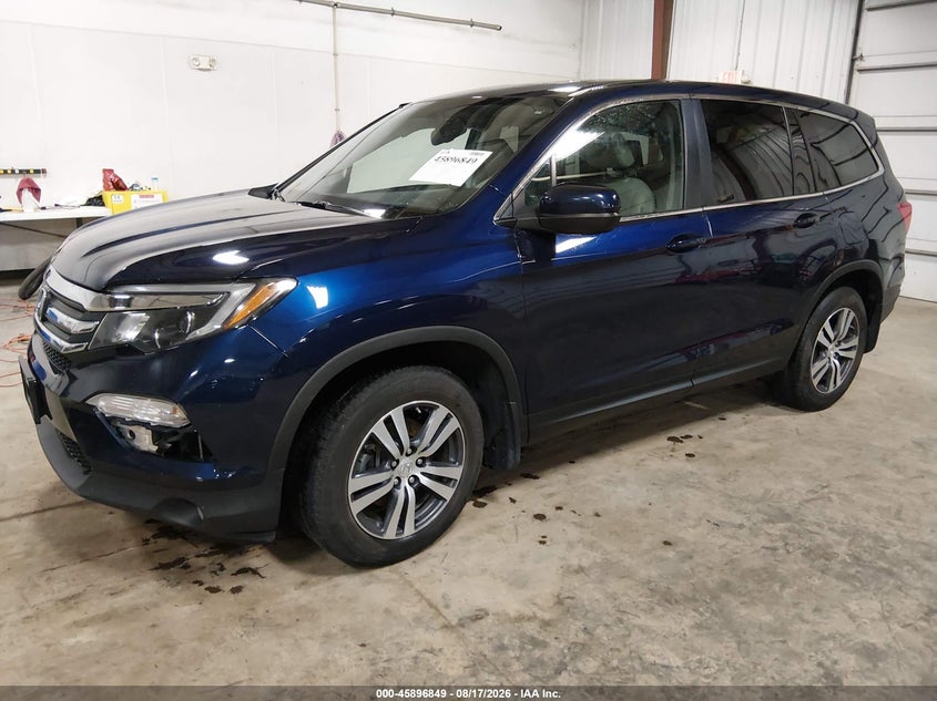 2016 Honda Pilot, Right Side, IAAI, VIN 5FNYF6H80GB079227 — photo 2