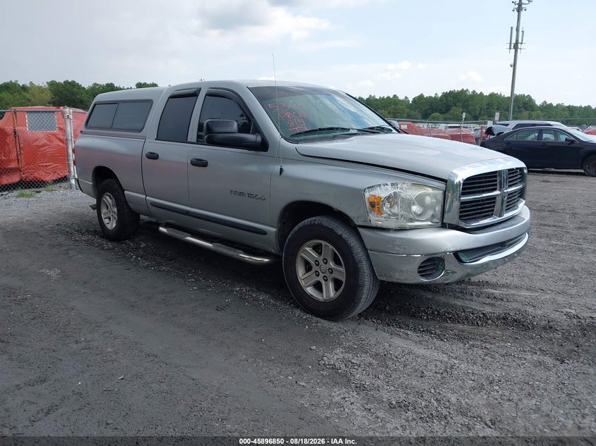 2007 Dodge Ram 1500 Slt, Правый перёд, IAAI, VIN 1D3HA18P97J531619