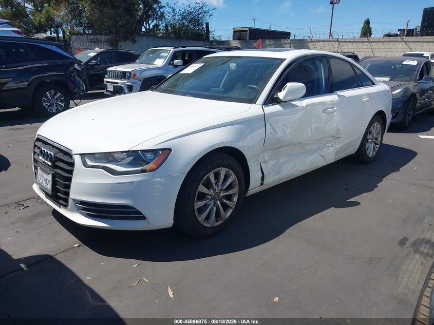 2013 AUDI A6 auction photo 2