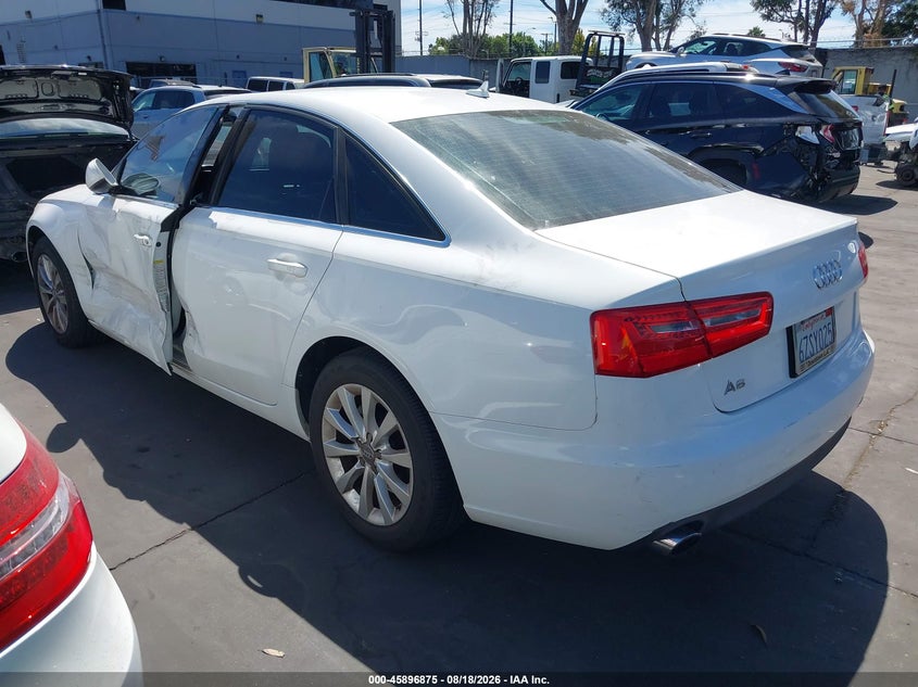 2013 AUDI A6 auction photo 3