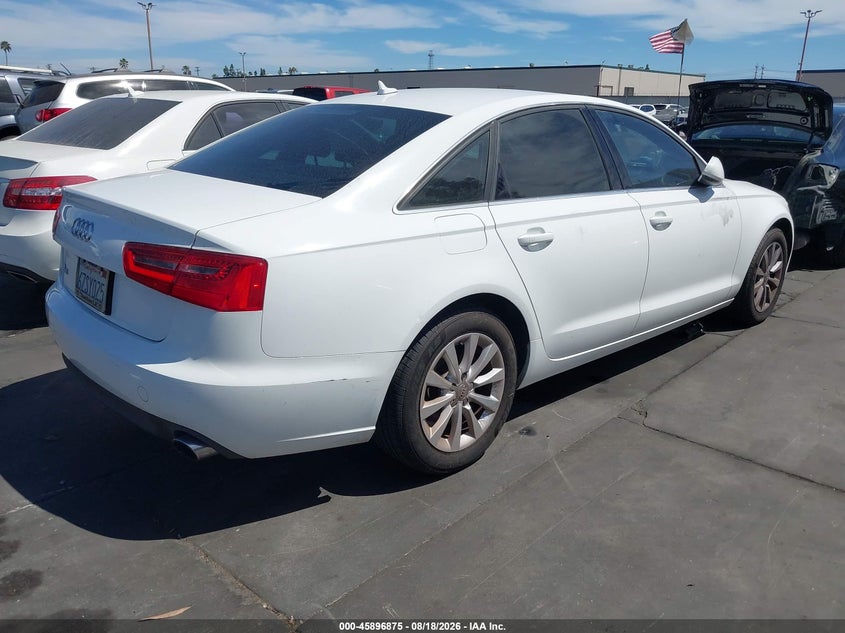 2013 AUDI A6 auction photo 4