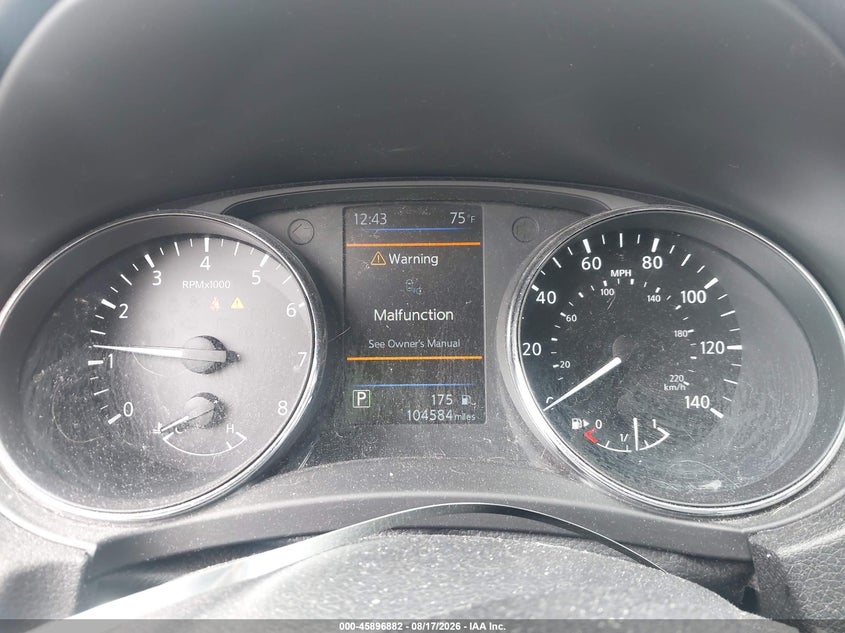 2019 NISSAN ROGUE auction photo 7