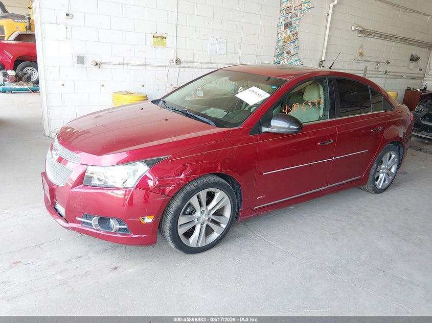 2011 Chevrolet Cruze, Оба бока, IAAI, VIN 1G1PH5S92B7203720 — фото 2