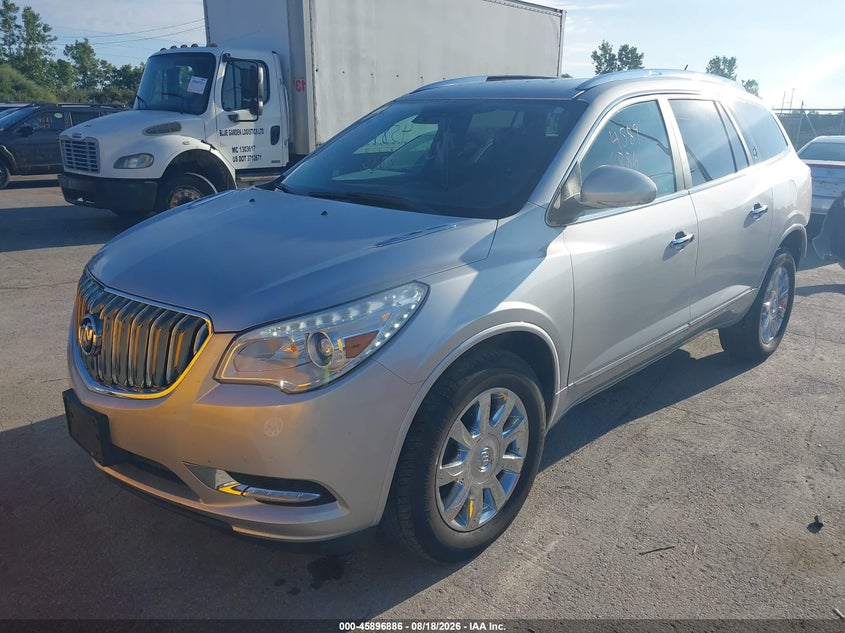 2017 Buick Enclave, Удар сзади, IAAI, VIN 5GAKRBKDXHJ313560 — фото 2
