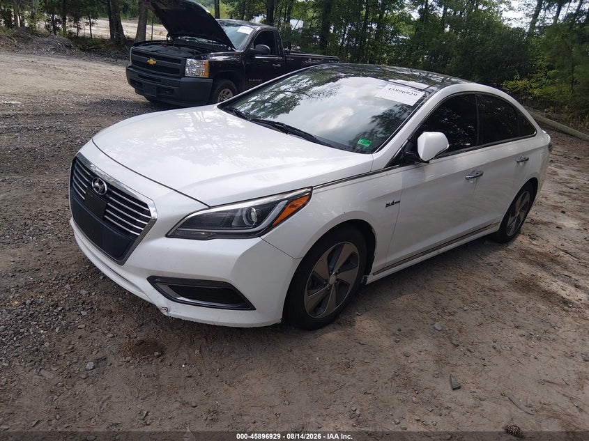 2016 HYUNDAI SONATA HYBRID auction photo 2