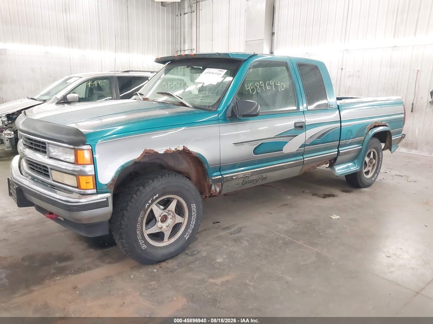 CHEVROLET GMT-400 1996 VIN 1GBEK19R2TE148394
