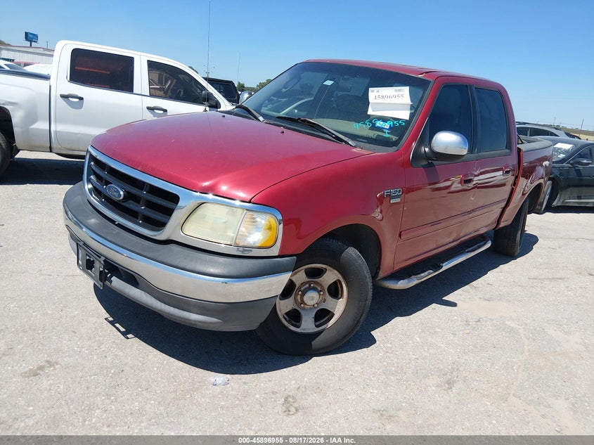2002 Ford F-150, Удар сзади, IAAI, VIN 1FTRW07652KD35763 — фото 2