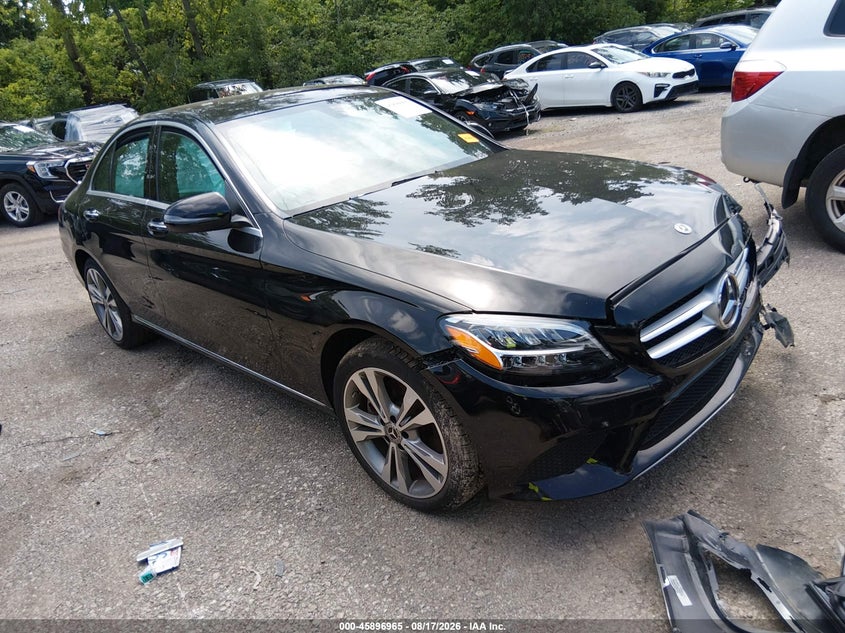 Vin: 55swf8eb9ku313388, lot: 46396026, mercedes-benz c 300 4matic 20191