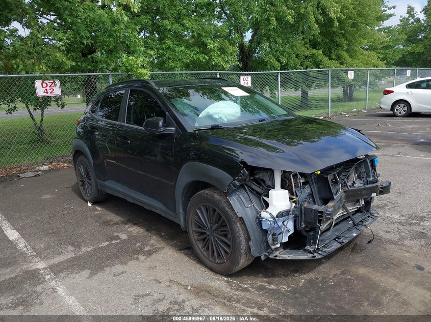 Vin: km8k2caaxmu662531, lot: 46396027, hyundai kona sel 20211