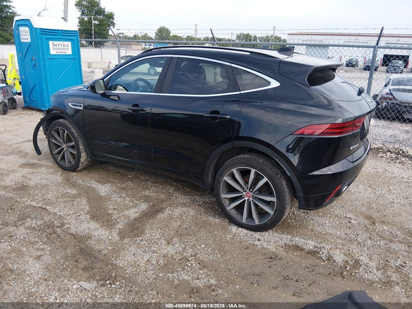Vin: sadfm2gx8k1z43915, lot: 46396035, jaguar e-pace r-dynamic hse 20193