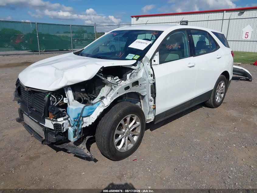 Vin: 2gnaxsev7k6236047, lot: 46396037, chevrolet equinox ls 20192