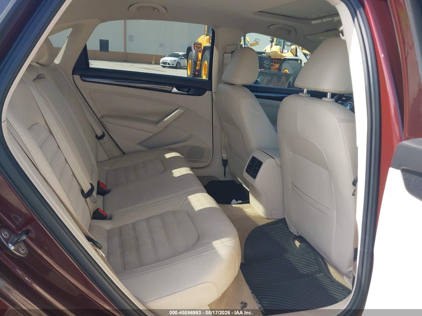 2014 VOLKSWAGEN PASSAT SEDAN 2.0L I-4 DI, DOHC, TURBO, 140HP