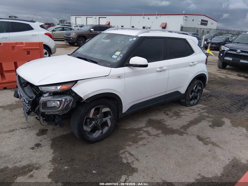 Vin: kmhrc8a33mu077977, lot: 46396084, hyundai venue sel 20212