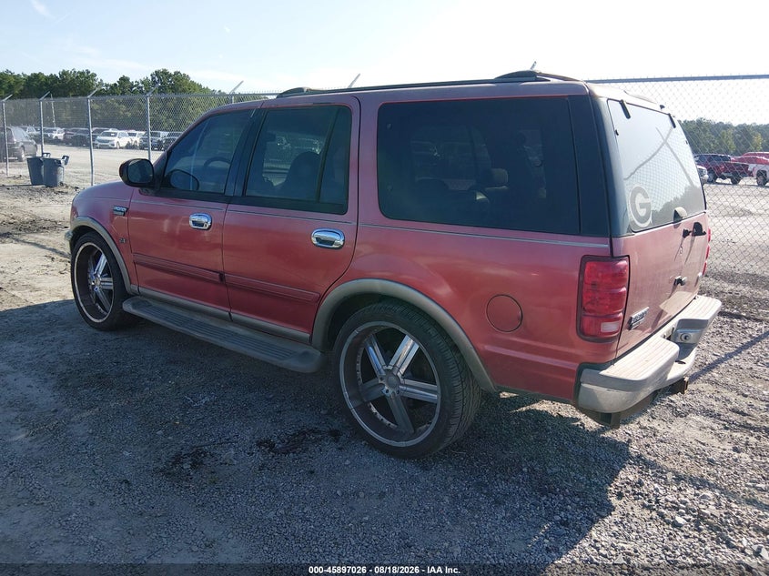 FORD EXPEDITION 2002 VIN 1FMRU17L12LA86854