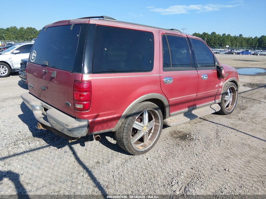 FORD EXPEDITION 2002 VIN 1FMRU17L12LA86854