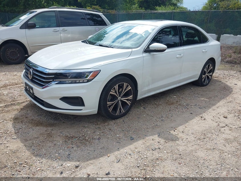 2021 Volkswagen Passat, Undercarriage, IAAI, VIN 1VWSA7A30MC009371 — photo 2