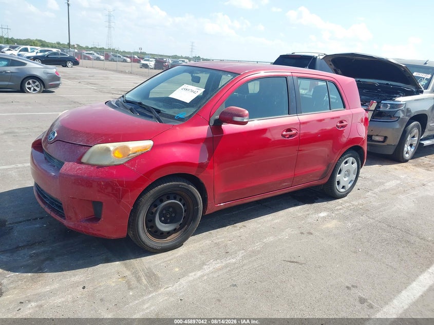2009 Scion xD, Обычный износ, IAAI, VIN JTKKU10479J043921 — фото 2