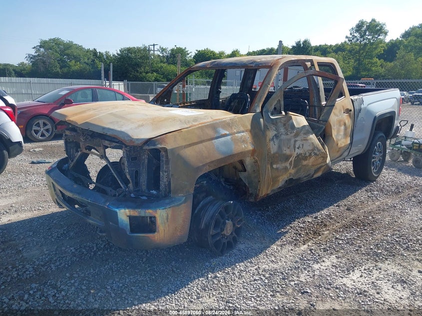 2015 Chevrolet Silverado, Exterior Burn, IAAI, VIN 1GC2KVEB2FZ500563 — photo 2