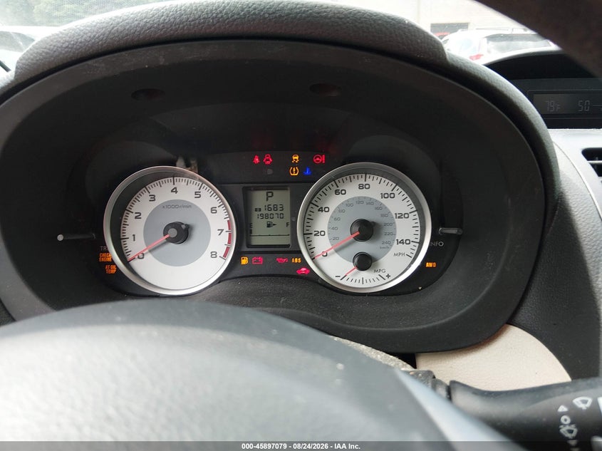 2012 SUBARU IMPREZA auction photo 7