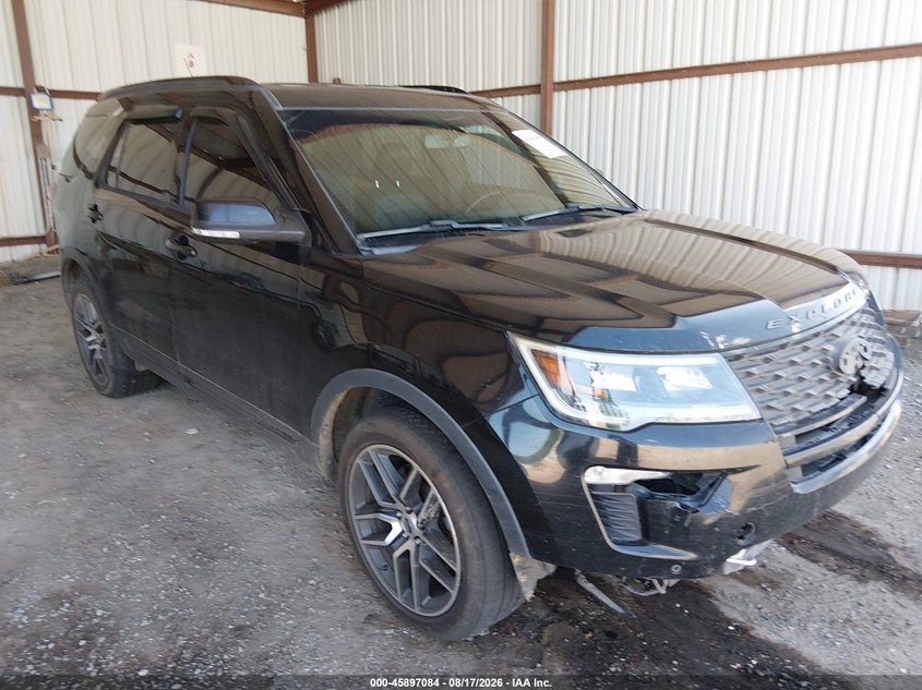 Vin: 1fm5k8gtxjgb13750, lot: 46396145, ford explorer sport 2018 img_1