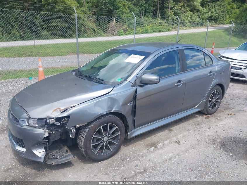 2017 Mitsubishi Lancer, Front End, IAAI, VIN JA32U2FU4HU003196 — photo 2