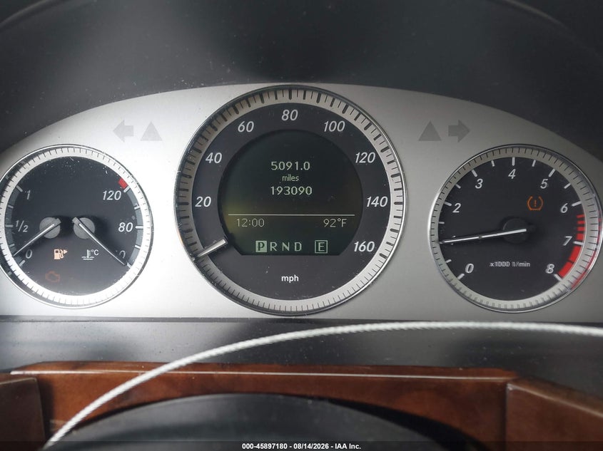 2011 MERCEDES-BENZ GLK 350 auction photo 7