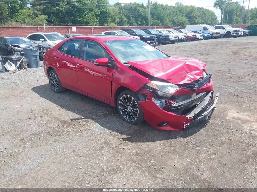 2016 TOYOTA COROLLA auction photo 1