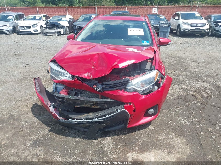 2016 TOYOTA COROLLA auction photo 6