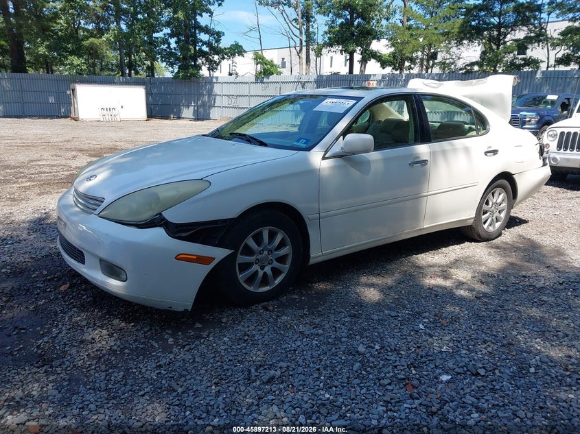 LEXUS ES 330 2004 VIN JTHBA30G345003275