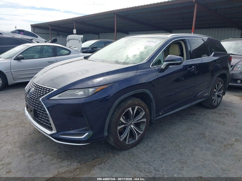 Vin: jtjhgkfa1m2015768, lot: 46396305, lexus rx 450hl 20212