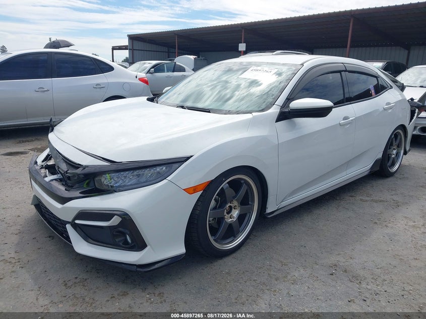 2021 HONDA CIVIC auction photo 2
