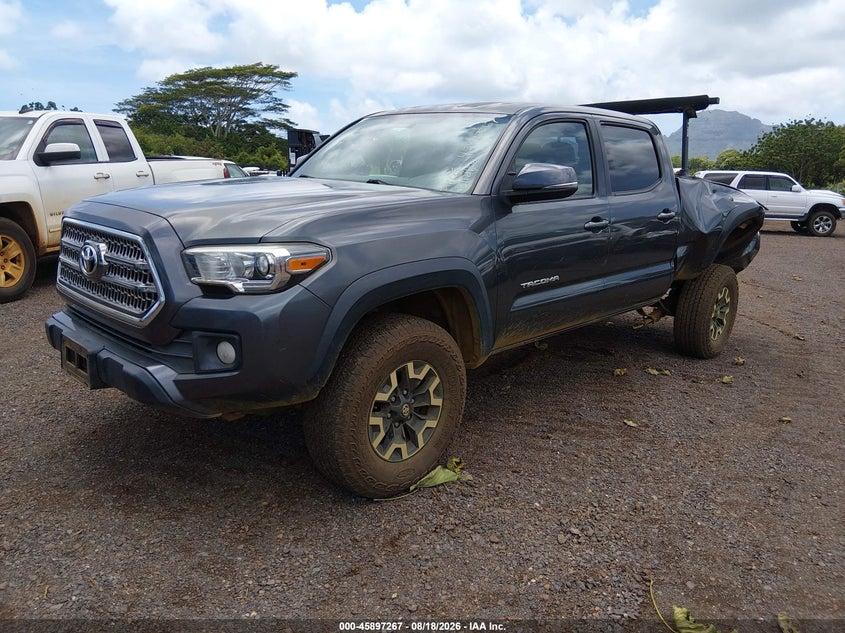 Vin: 3tmdz5bn6hm027872, lot: 46396328, toyota tacoma dbl cab/sr5/trd sport/or 20172