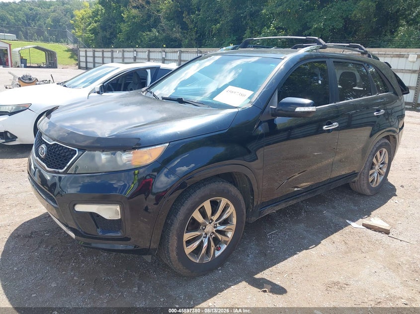 2011 Kia Sorento, Удар ззаду, IAAI, VIN 5XYKW4A27BG129204 — фото 2