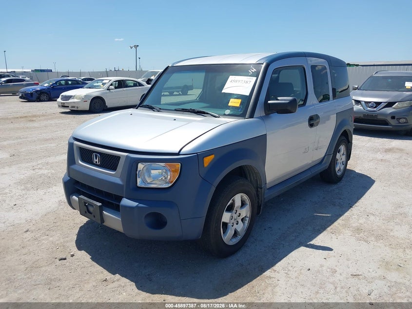 HONDA ELEMENT 2005 VIN 5J6YH28615L020225
