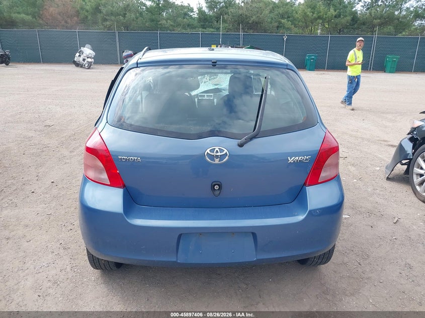 TOYOTA YARIS 2007 VIN JTDJT923575060408