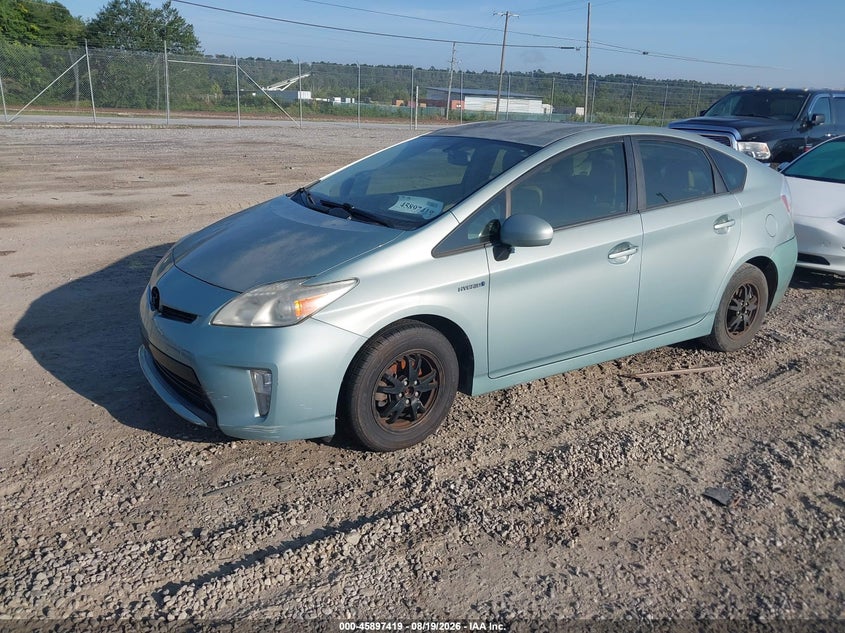Vin: jtdkn3du5d1667557, lot: 46396480, toyota prius four 20132