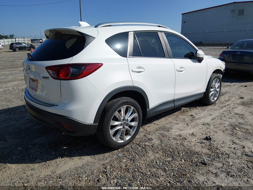 Vin: jm3ke2dy3f0431812, lot: 46396487, mazda cx-5 grand touring 20154