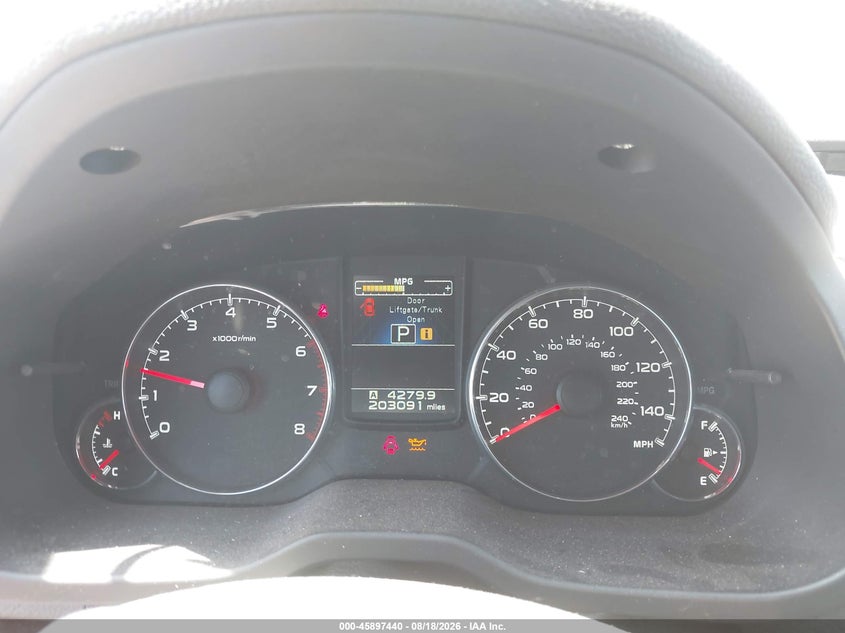 2013 SUBARU LEGACY auction photo 7