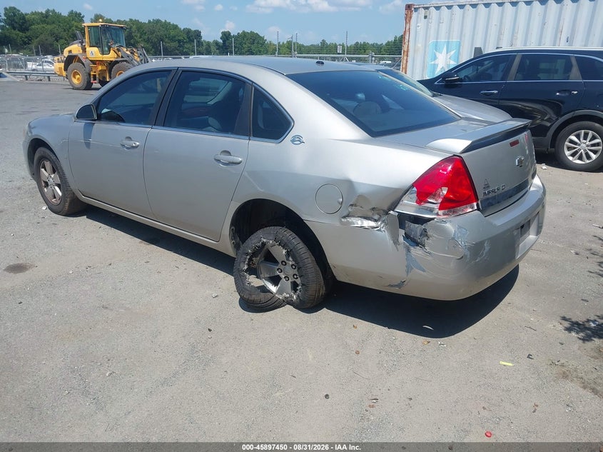 2008 CHEVROLET IMPALA SEDAN 3.5L V-6 VVT, 211HP