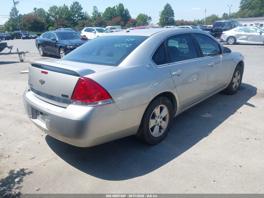 2008 CHEVROLET IMPALA SEDAN 3.5L V-6 VVT, 211HP