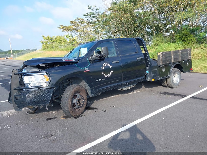 2021 RAM 3500, All Over, IAAI, VIN 3C7WRTCL6MG673628 — photo 2